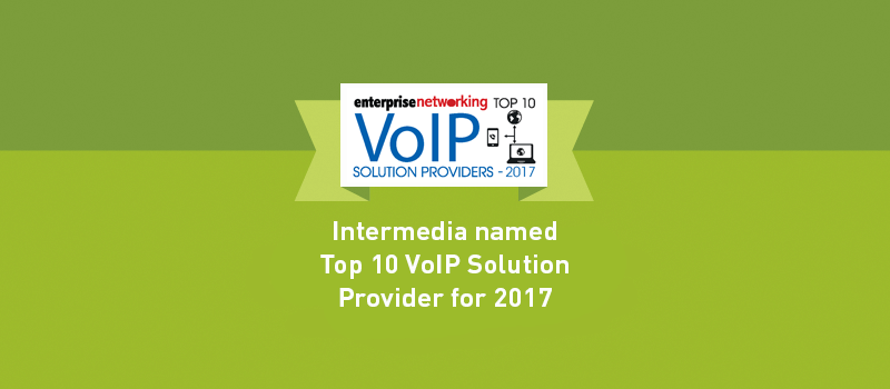 View post: Intermedia named a Top 10 VoIP Solution Provider in 2017 by Enterprise Networking Magazine