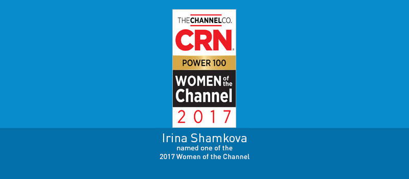 View post: Irina Shamkova of Intermedia named one of CRN&#8217;s  2017 Women of the Channel and Power 100